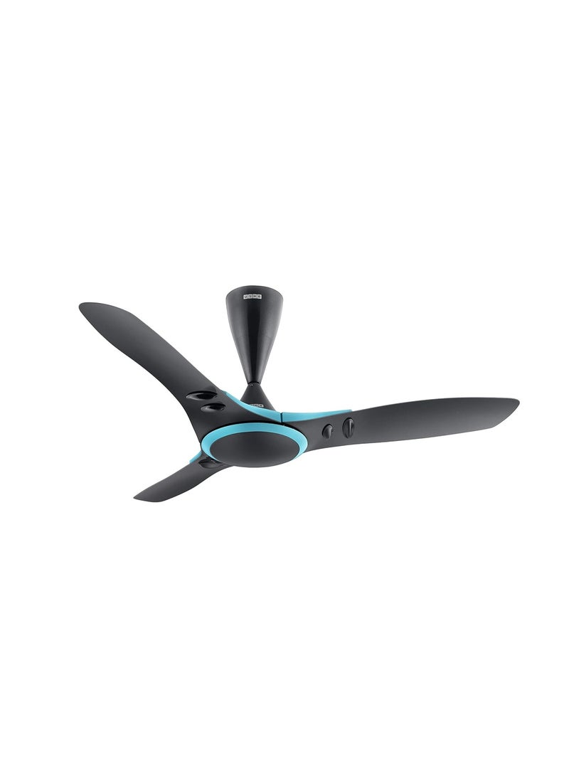 Usha Ex9 1200Mm High Speed Dust Resistant 5 Star Premium Ceiling Fan (Moonlight Black) - Image 2